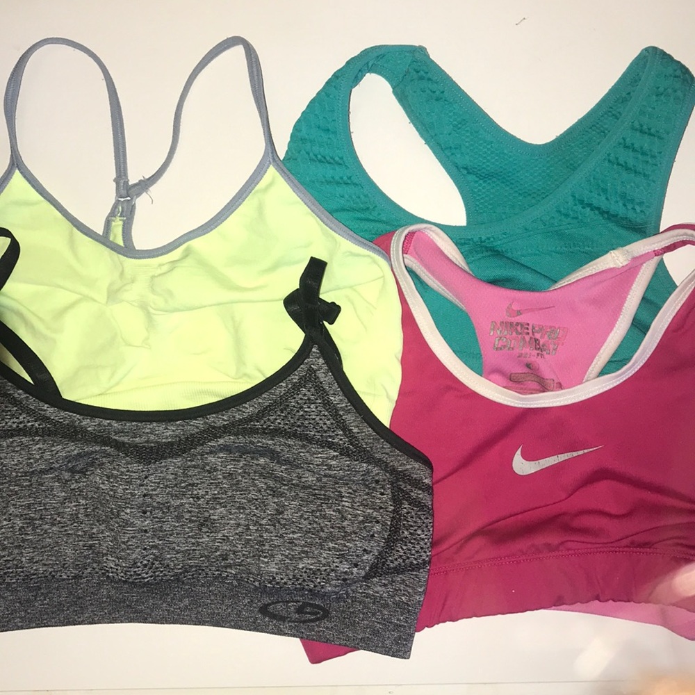 4 Sports Bras: Nike & Champion